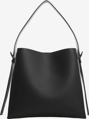 MANGO Shopper 'Lucia' in Schwarz: predná strana