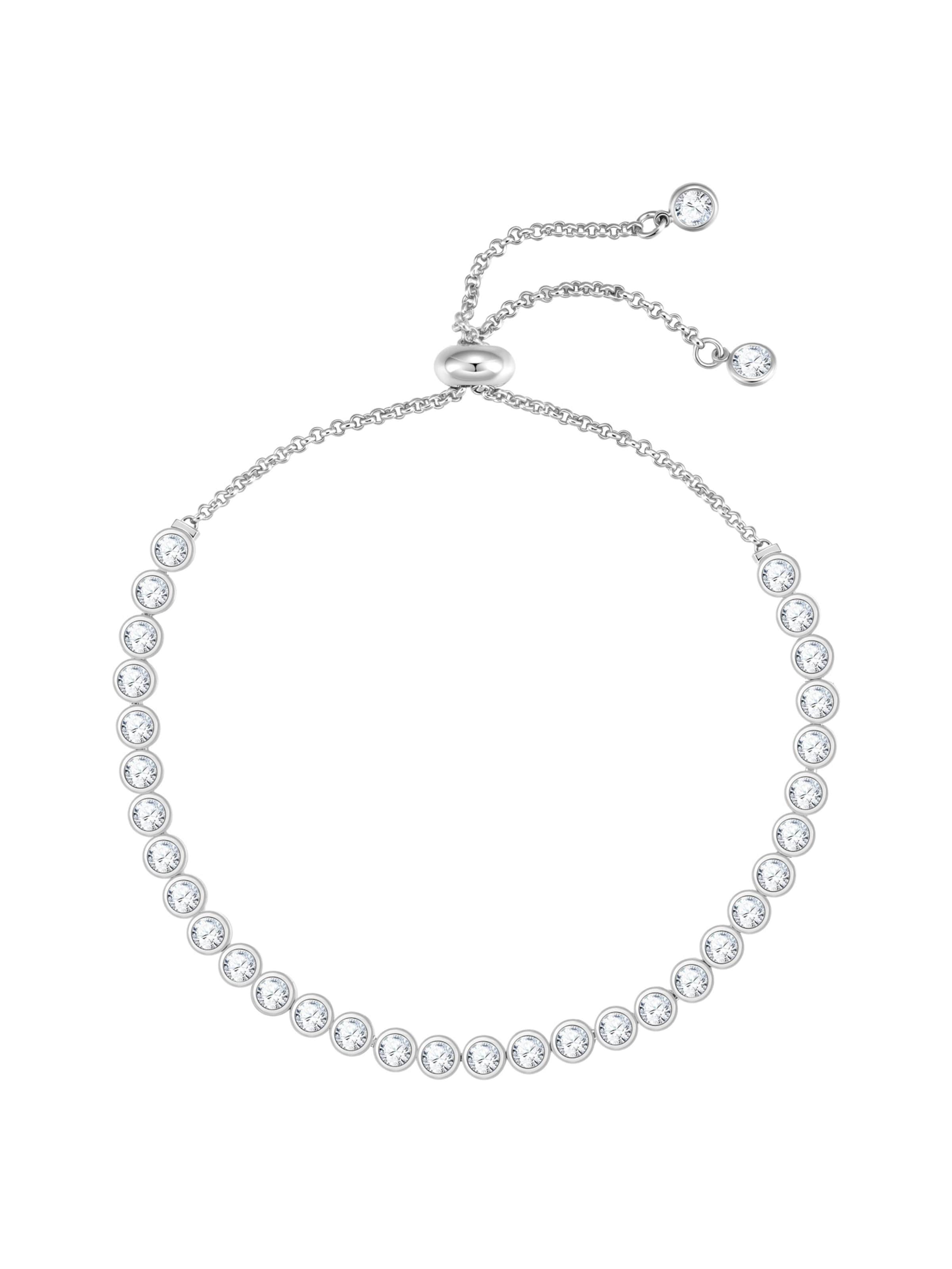 Braccialetto di Lulu & Jane in argento: frontale