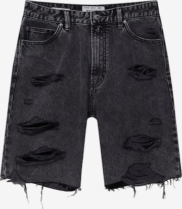 Pull&Bear Regular Shorts in Grau: predná strana