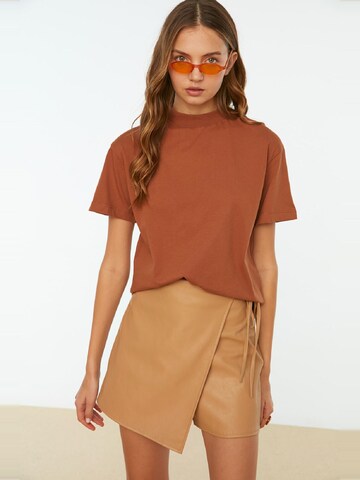 Maglietta di Trendyol in marrone