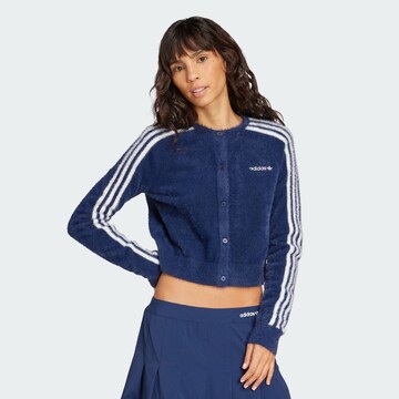 mėlyna ADIDAS ORIGINALS Kardiganas: priekis