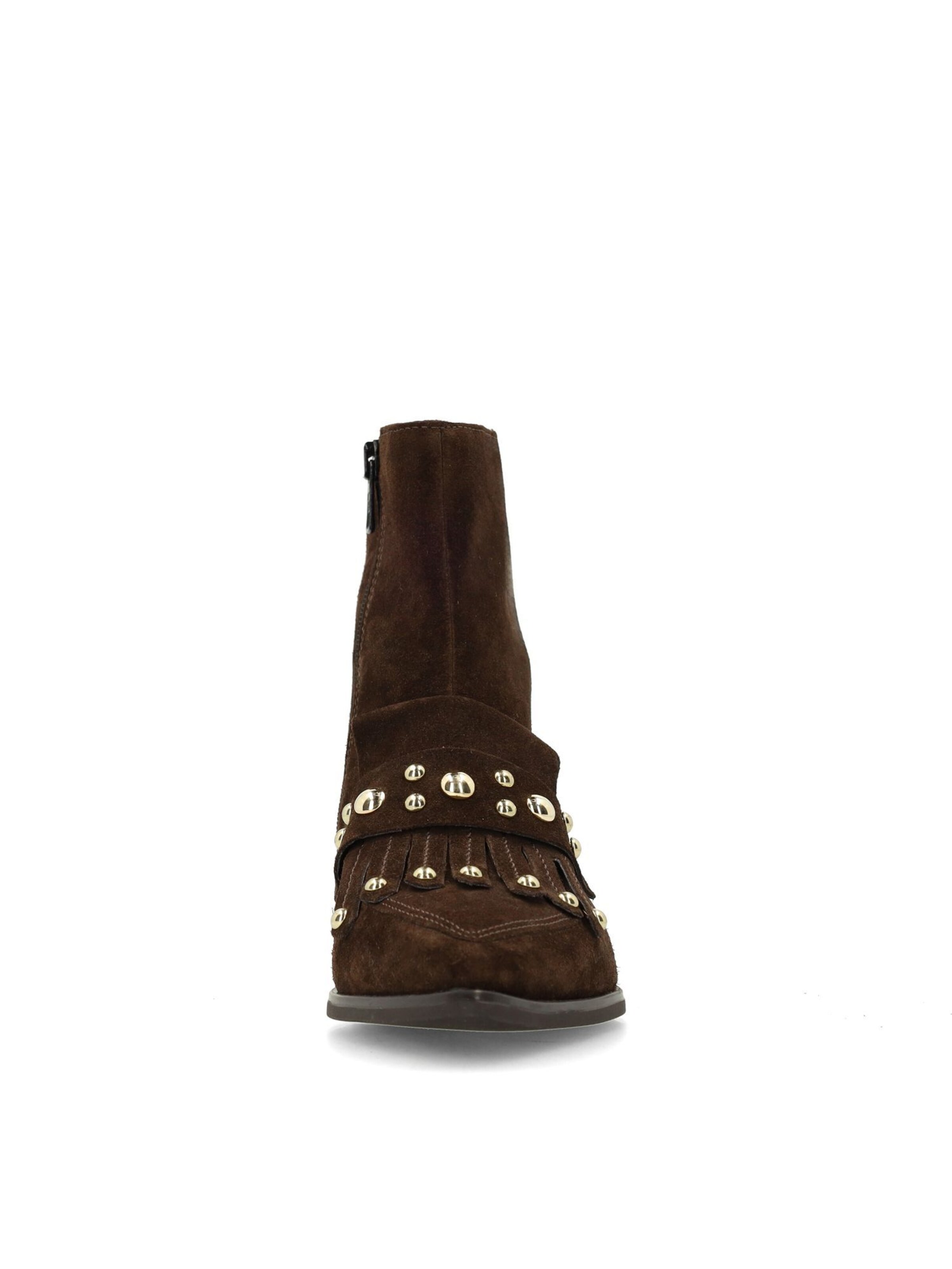 MANFIELD Stiefelette in Braun