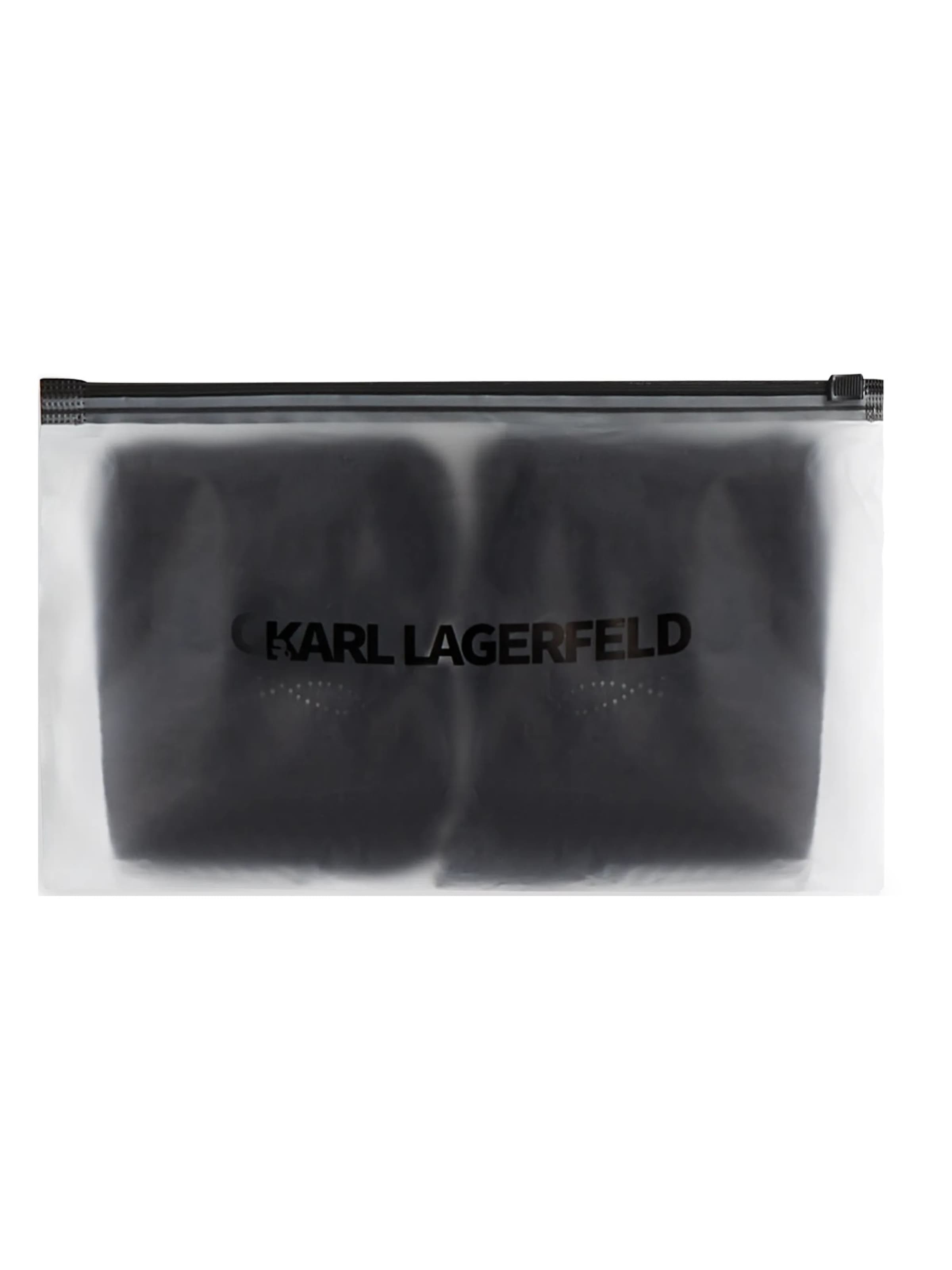 Karl Lagerfeld Sokken 'Autograph' in Zwart