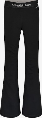 Calvin Klein Jeans Pajama Pants in Black: front