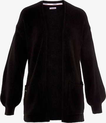 KangaROOS Knit Cardigan in Black: front
