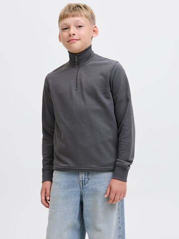 Jack & Jones Junior Sweatshirt 'JJBradley' in Grijs: voorkant