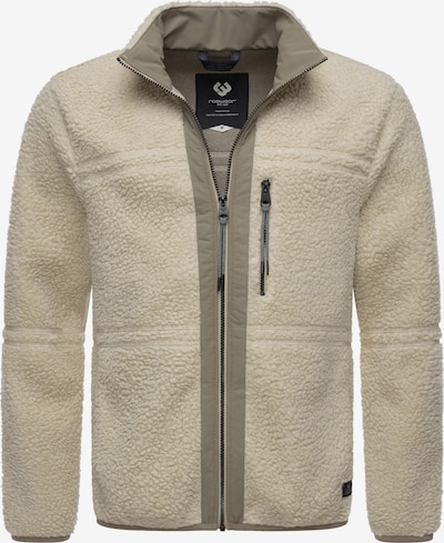 Ragwear Athletic Fleece Jacket 'Noory' in Cream / Chamois, Item view