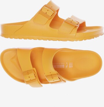 BIRKENSTOCK Sandals & Slippers in 40 in Orange: front