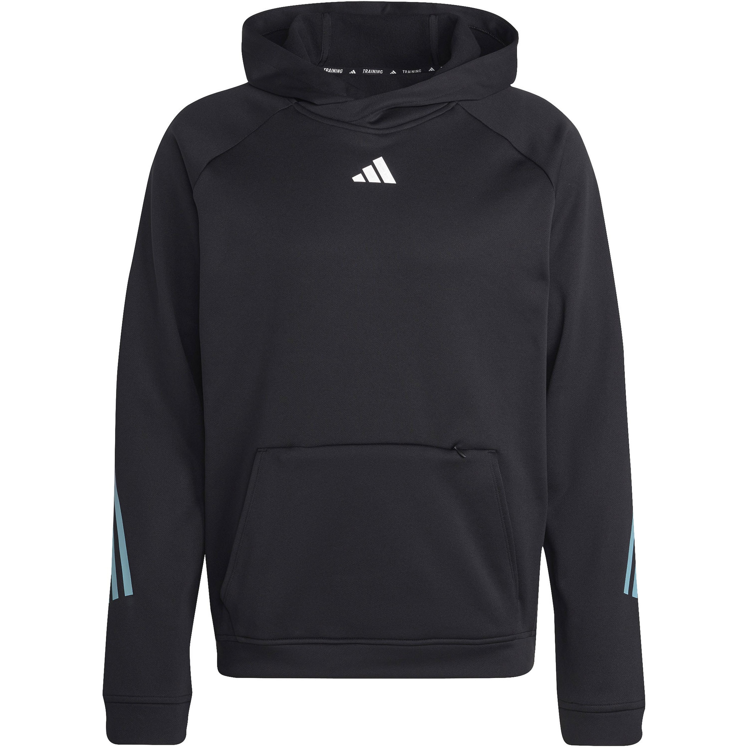 ADIDAS PERFORMANCE - Camiseta deportiva en negro: frente