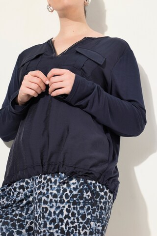 Ulla Popken Blouse in Blauw