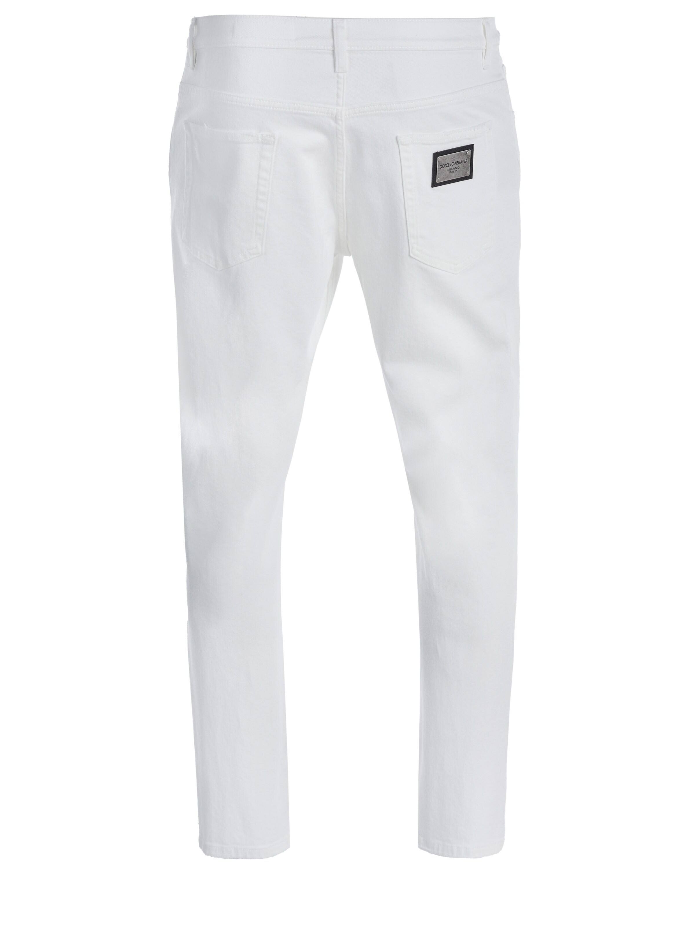 DOLCE & GABBANA Slim fit Jeans in White