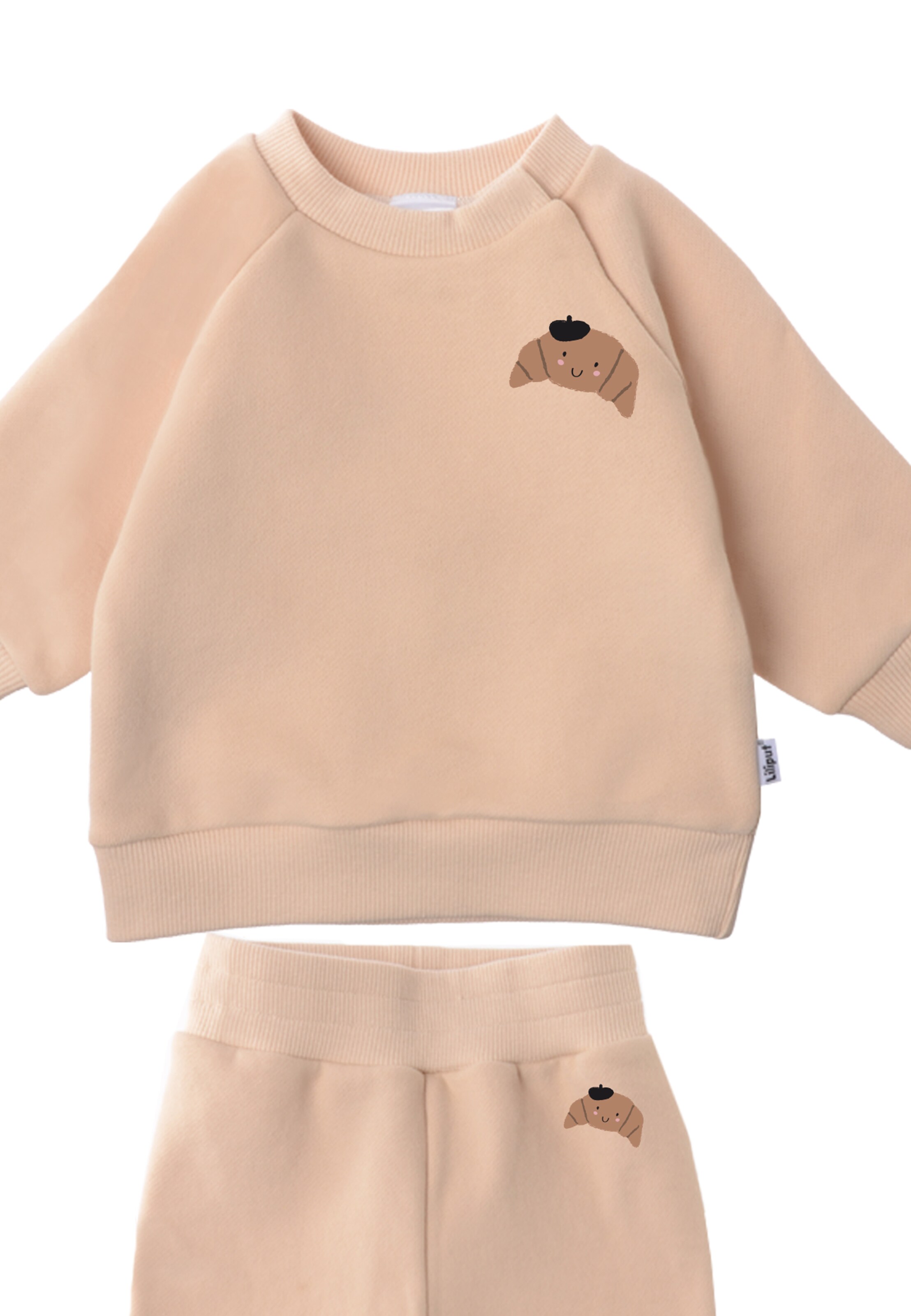 LILIPUT Sweatsuit 'Croissant' in Beige