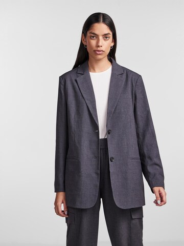 Blazer 'LUISA' di PIECES in grigio: frontale