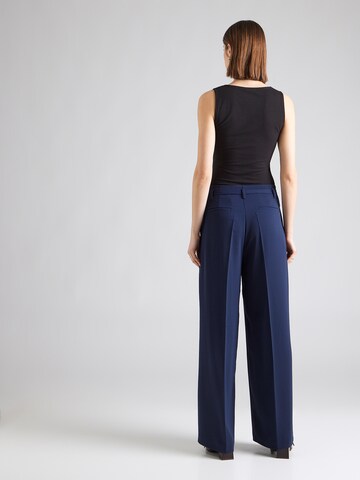 MORE & MORE Широкий Плиссированные брюки в Синий