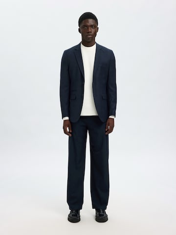 SELECTED - Ajuste estrecho Chaqueta tipo saco para negocios 'SLHNEIL' en azul