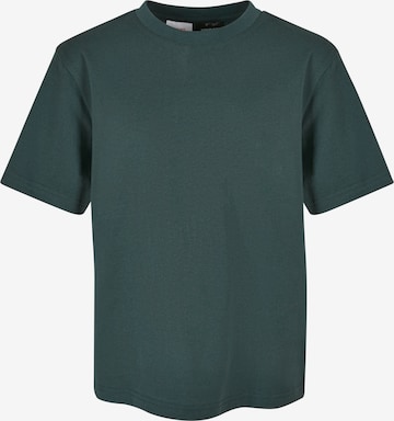 Urban Classics Shirt in Groen: voorkant