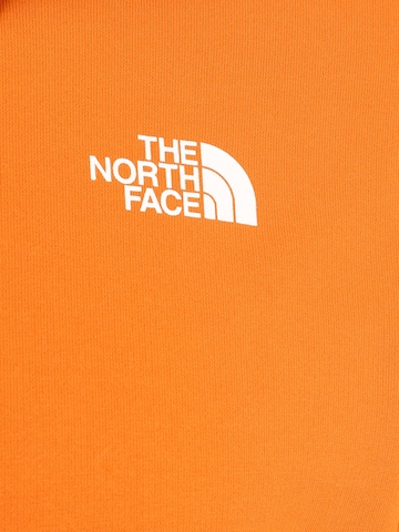 THE NORTH FACE Regularny krój Bluzka sportowa 'Seasonal Drew Peak' w kolorze pomarańczowy