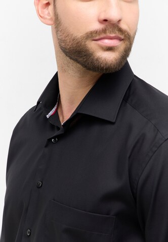 ETERNA Comfort Fit Hemd in Schwarz