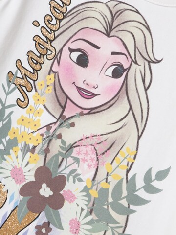 Maglietta 'NMFABLA FROZEN' di NAME IT in bianco