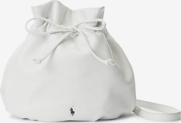 Borsa a sacco di Polo Ralph Lauren in bianco