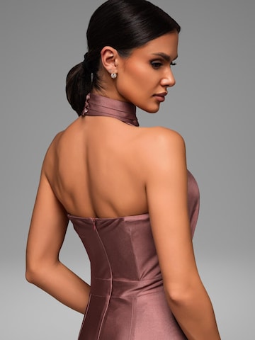 Ombre Abendkleid‌‌‌‌‌ in Braun
