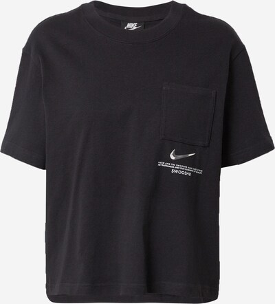 NIKE Toiminnallinen paita värissä musta / valkoinen, Tuotenäkymä