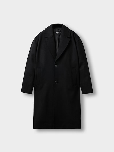 Burocs Between-Seasons Coat 'Oversized' in Black, Item view