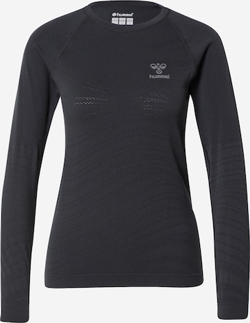 Hummel Performance Shirt in Black: front