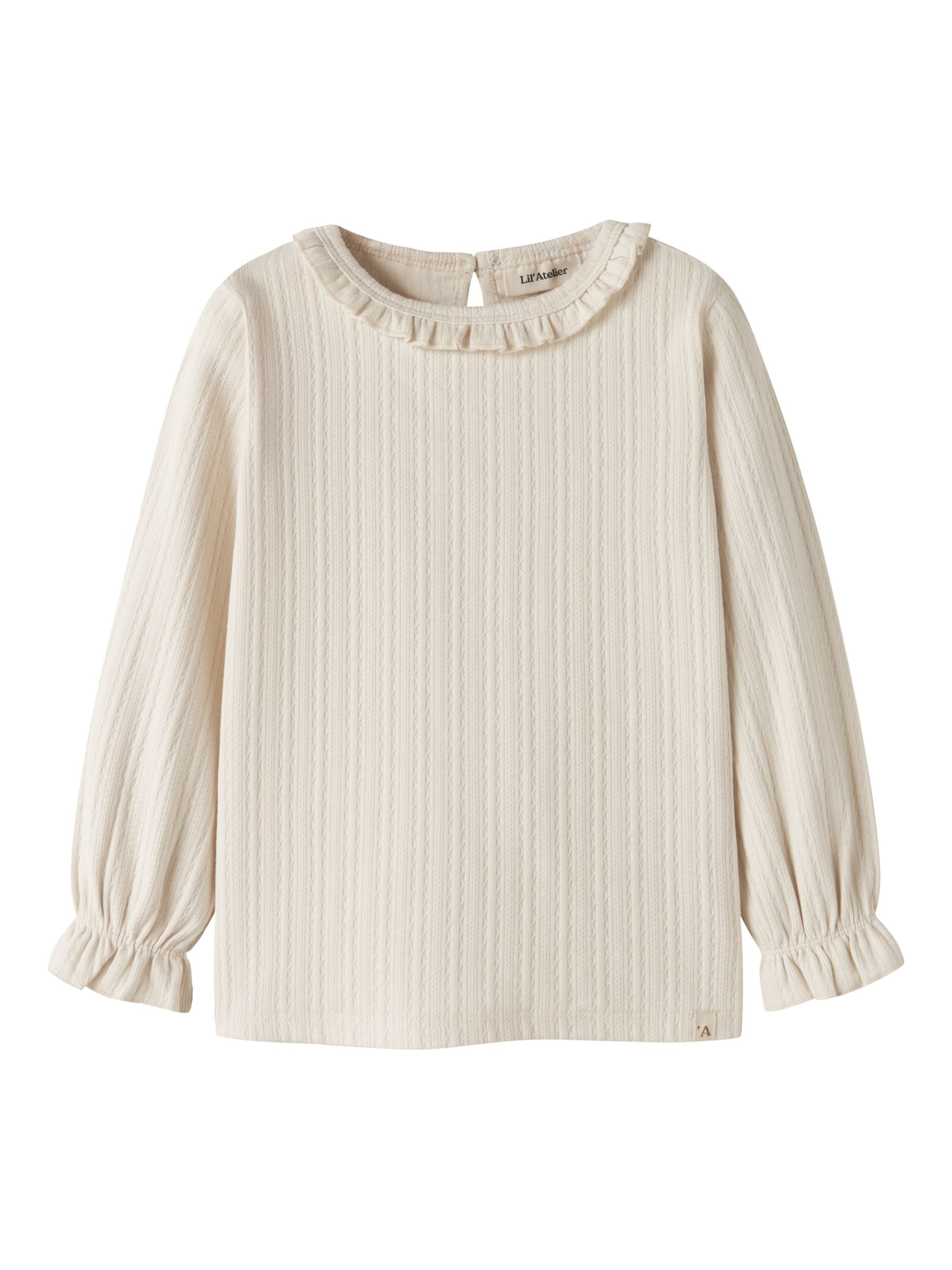 Lil'Atelier - Camiseta en beige: frente