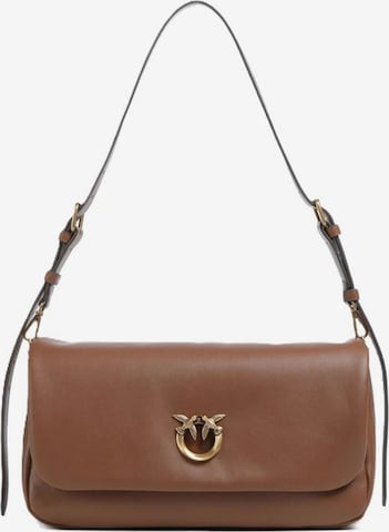 Borsa a spalla '106178 A0QO' di PINKO in marrone: frontale