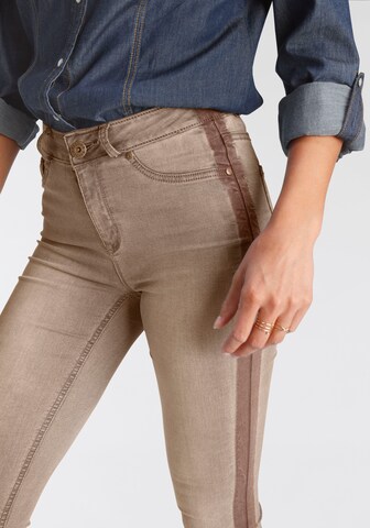 ARIZONA Skinny Jeans in Braun