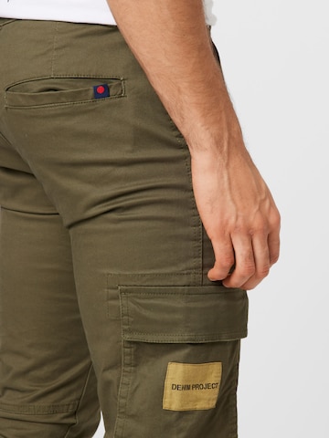 Denim Project Tapered Cargo Pants in Green