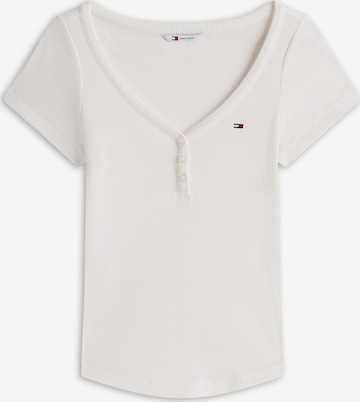 Tommy Jeans Särk, värv valge: eest vaates