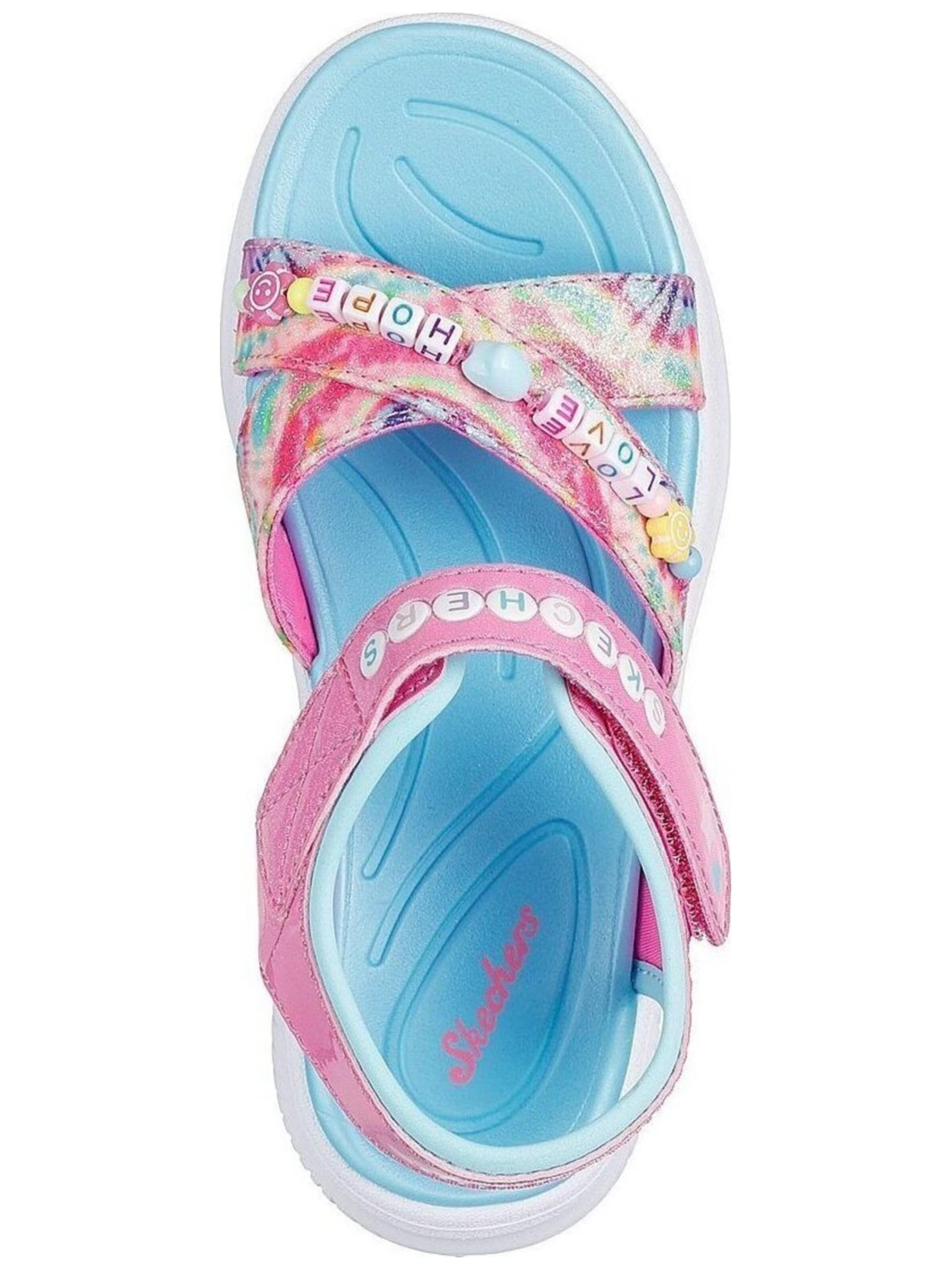 SKECHERS - Zapatos abiertos 'Skechers Jumpsters Sandal - Tie Dye Bf' en rosa