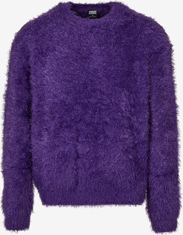 Pull-over Urban Classics en violet : devant