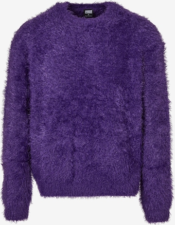 Urban Classics Sweater in Purple: front