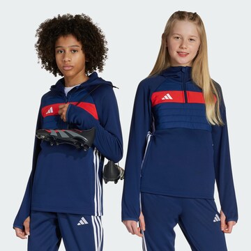 ADIDAS PERFORMANCE Sportief sweatshirt 'Tiro 25 Essentials' in Blauw: voorkant