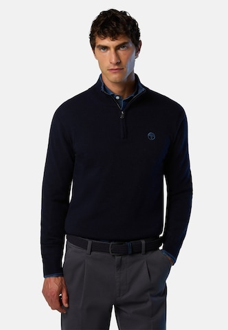 Pull-over North Sails en bleu : devant
