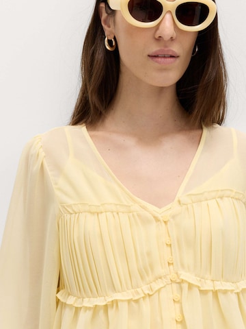 Camicia da donna di Marks & Spencer in giallo