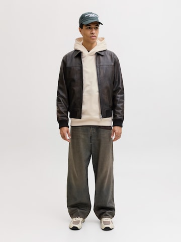 JACK & JONES Sweatshirt 'JORNORREBRO' i beige