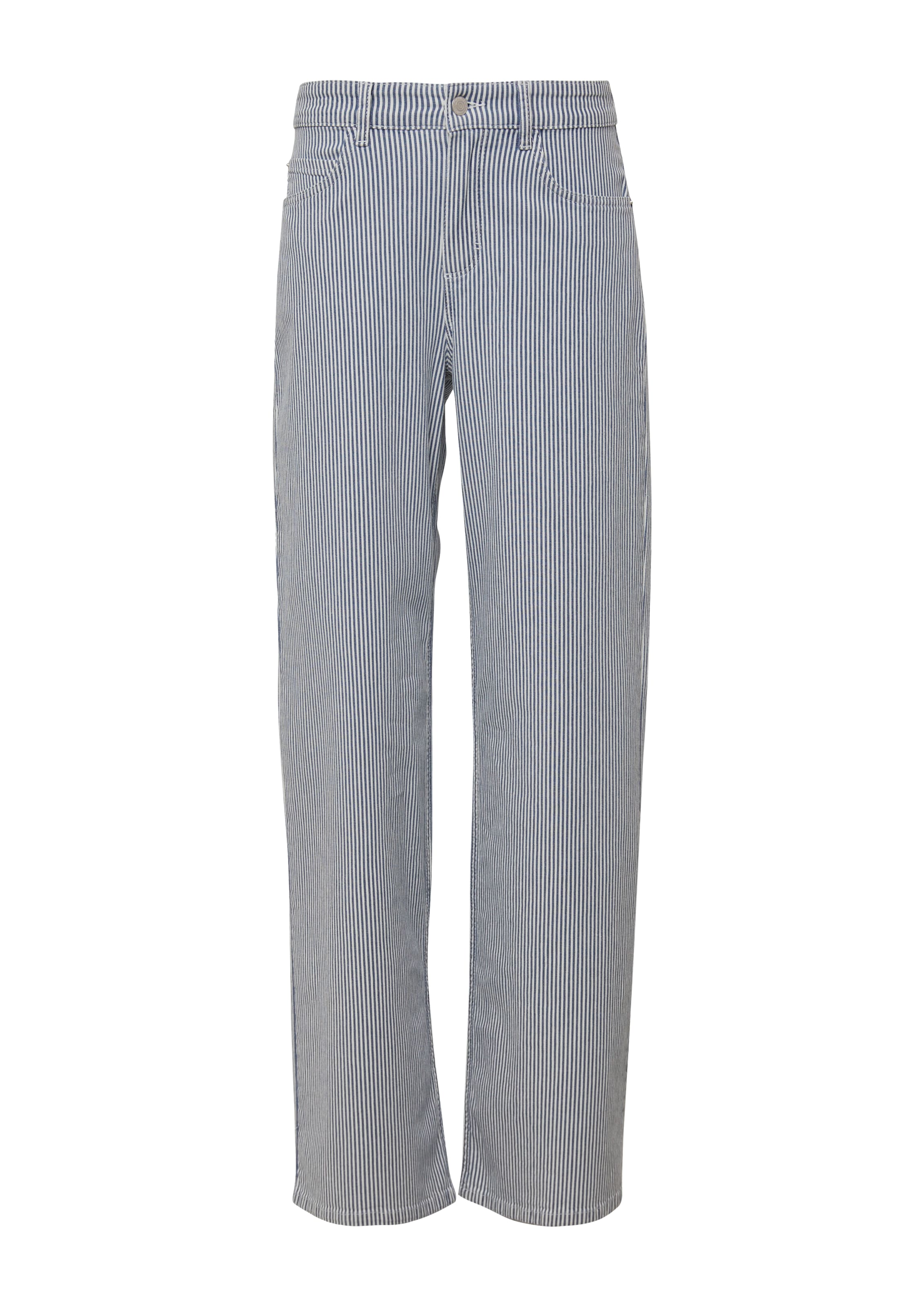 comma casual identity Loose fit Jeans in Blue: front