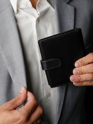 Time Resistance Wallet 'Ironweed' in Black