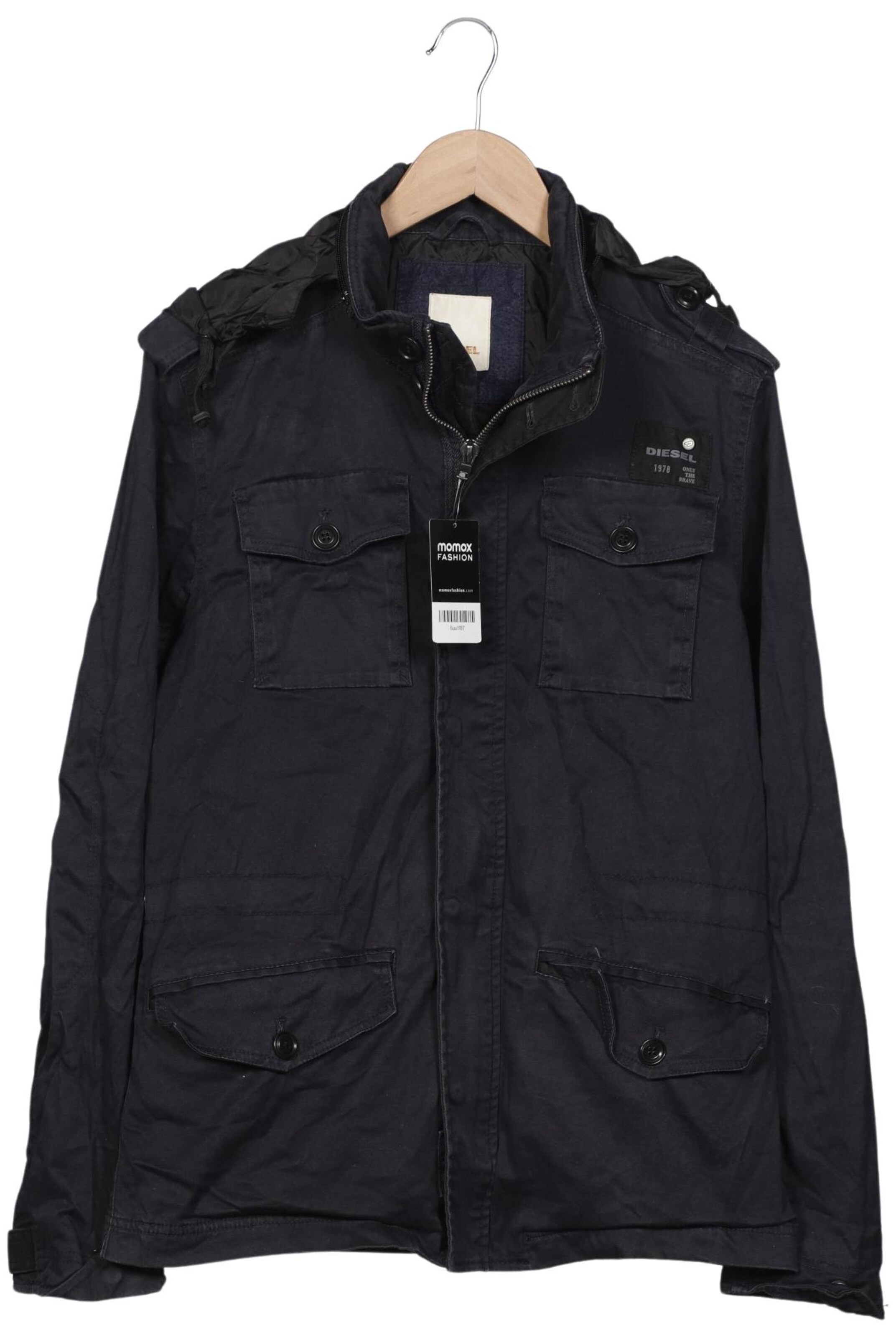 DIESEL Jacket & Coat in L in Blue: front