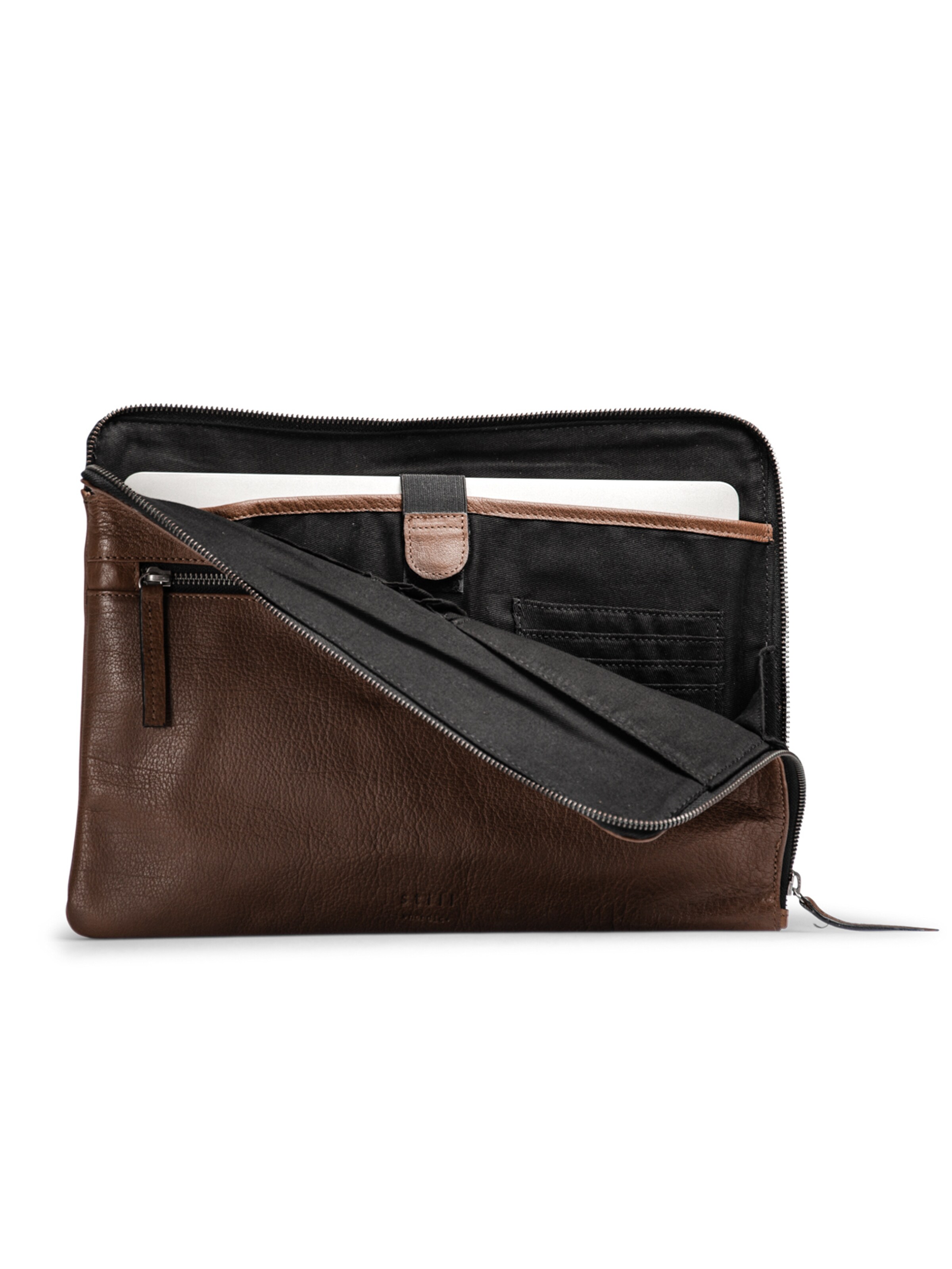 still Nordic Laptoptasche 'Clean' in Braun