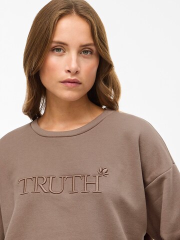 Sweat-shirt 'VIElsk' VILA en marron