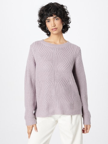BLUE SEVEN Sweter w kolorze fioletowy: przód