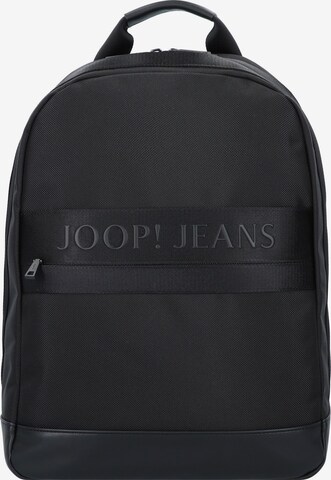 JOOP! Jeans Backpack in Black: front