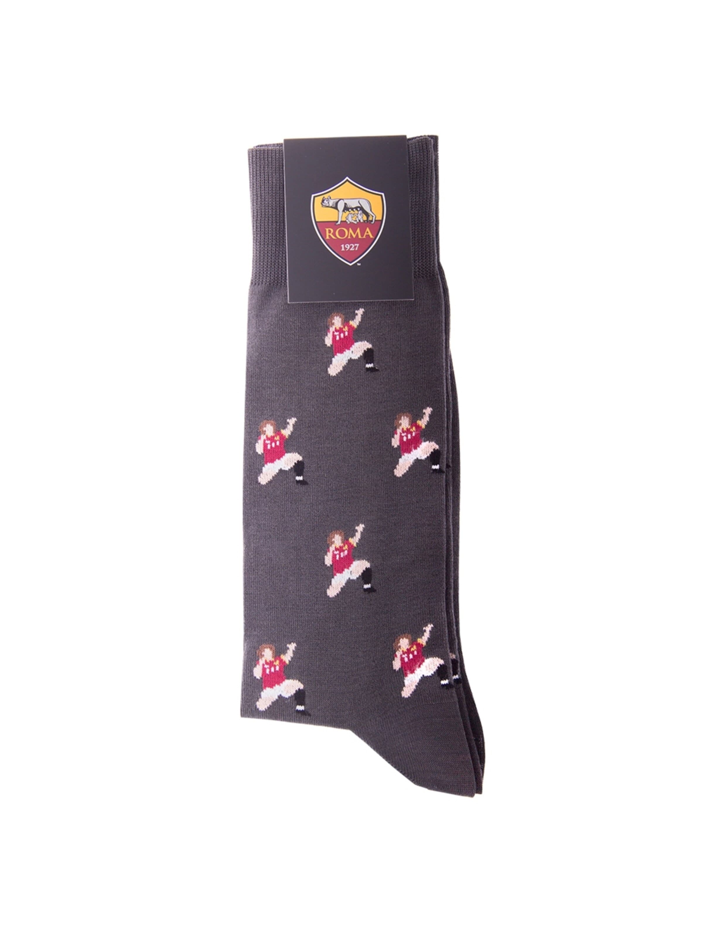 COPA FOOTBALL Football socks 'AS Roma Casual Sokken Box Set' in Black