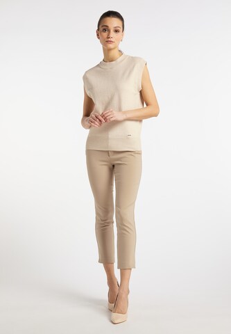 DreiMaster Klassik Pullover in Beige