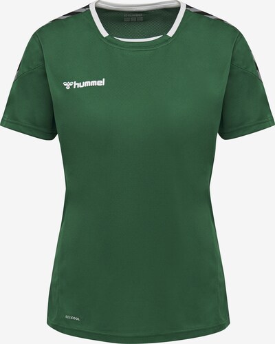 Hummel Performance Shirt 'AUTHENTIC' in Basalt grey / Grass green / Black, Item view